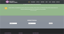 Desktop Screenshot of centroesca.com.ar